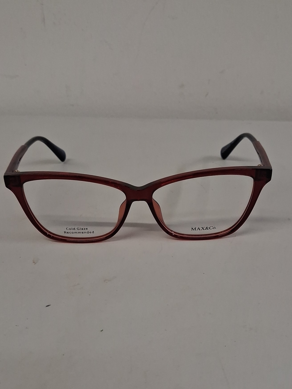 NWOT Womens Rxable Max & Co. MO5038 066 Red/Blue Eyeglass Frames